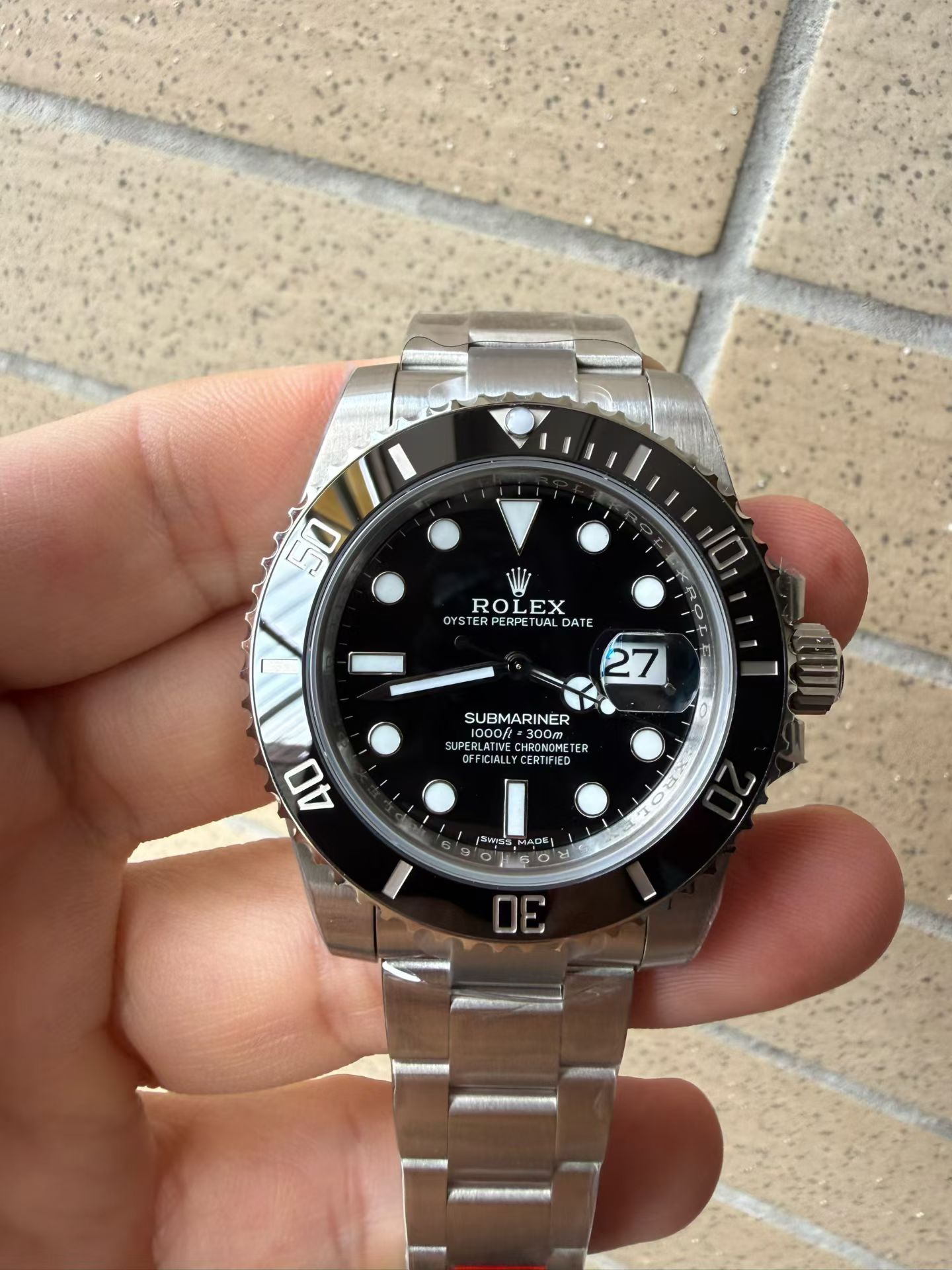 水鬼116610 二代黑水鬼 40mm